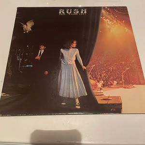 Rush exit stage left LP vinyl record albums 2 discs 1981